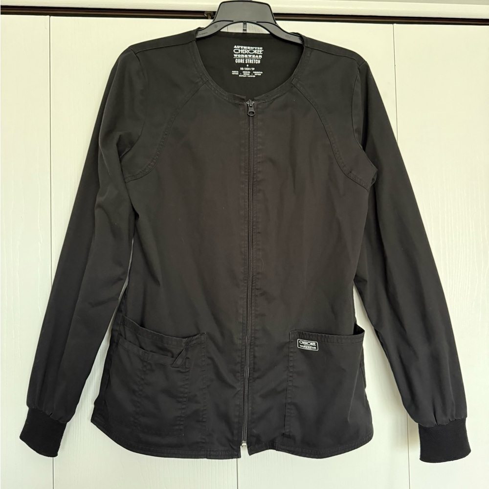 Cherokee Black Zip-Up Jacket